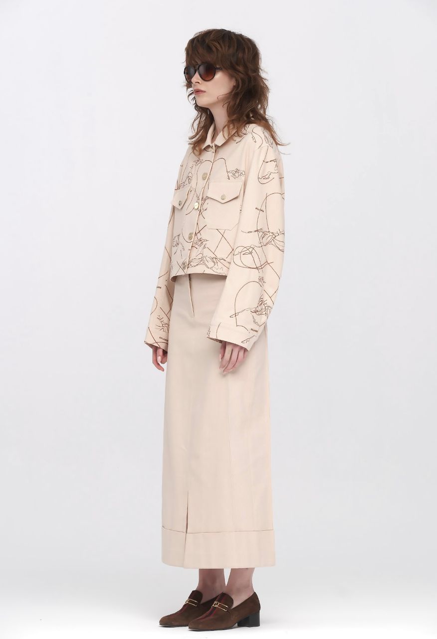 Spring 2024 look 453 (brule) Jacket - solamordesign